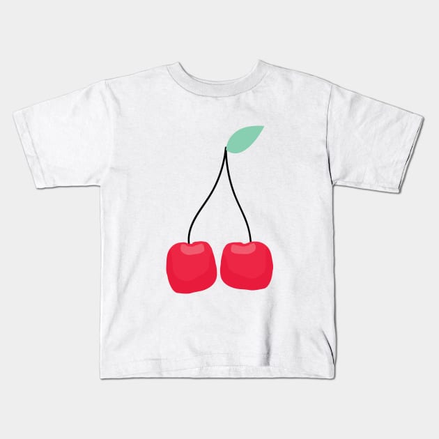 Cherrys Kids T-Shirt by nickemporium1